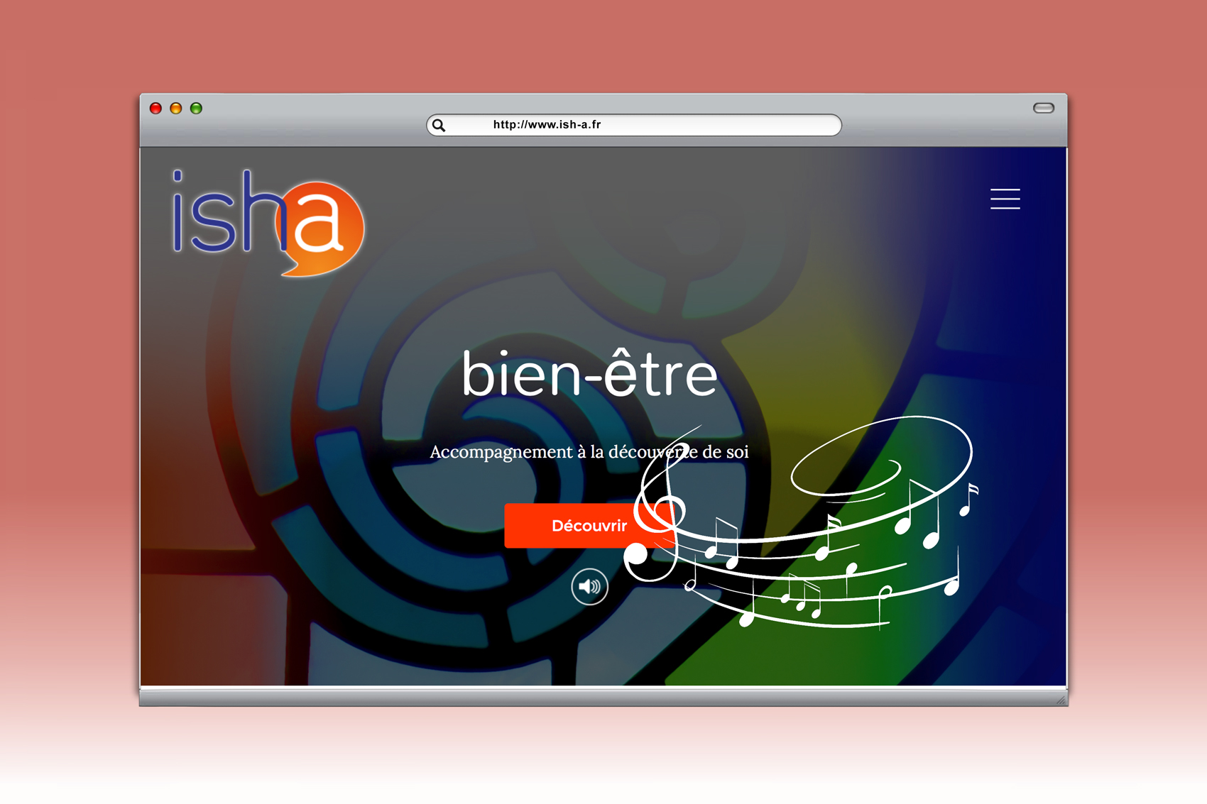 Média sonore personnalisé en page d'accueil slide 02
