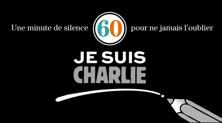 Je suis CHARLIE – minute de silence