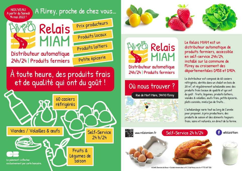 Relais MIAM flyer