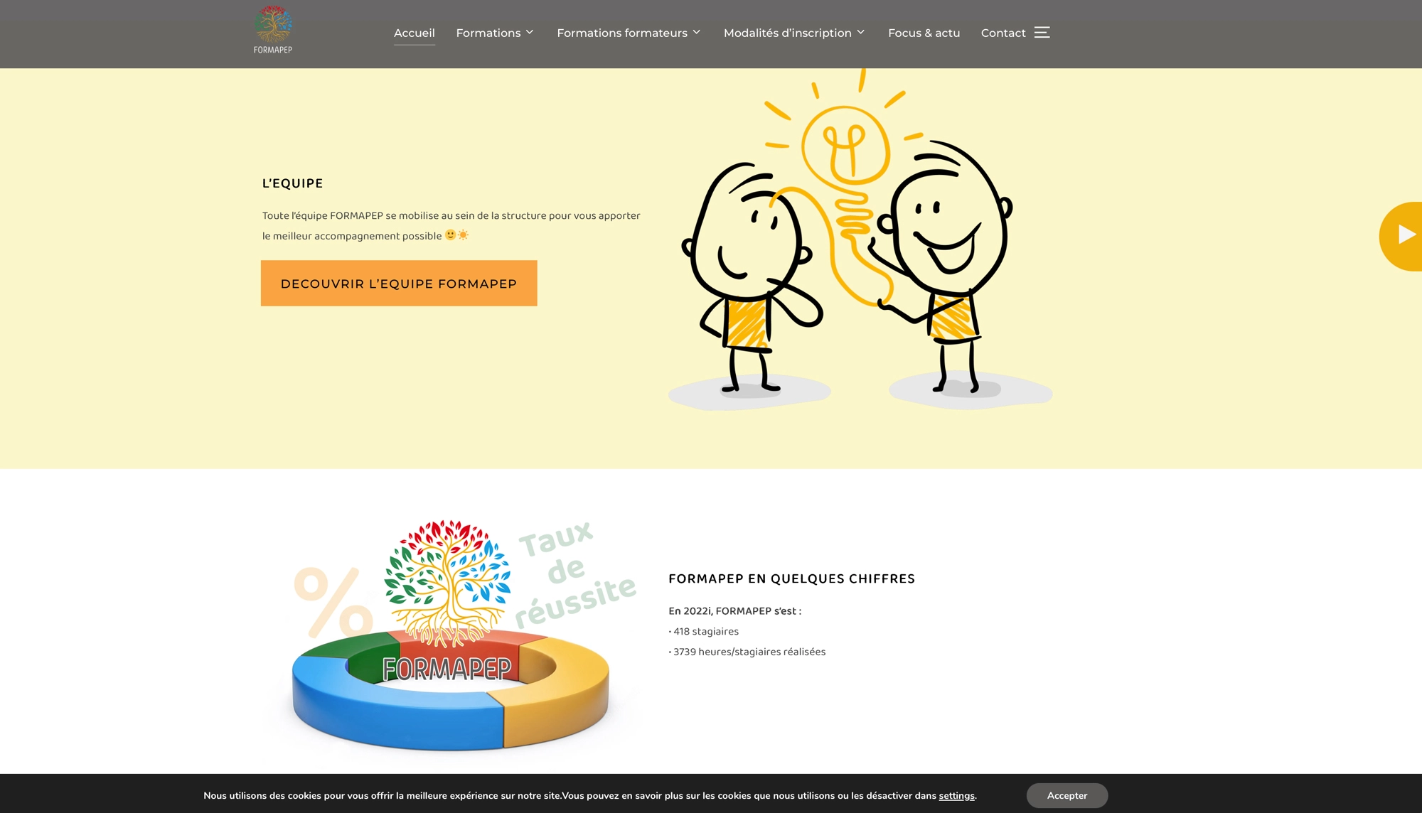 Des formations de terrain, pour des métiers de l'humain