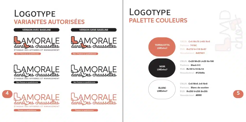 LMDcho7 charte-graphique p4-5