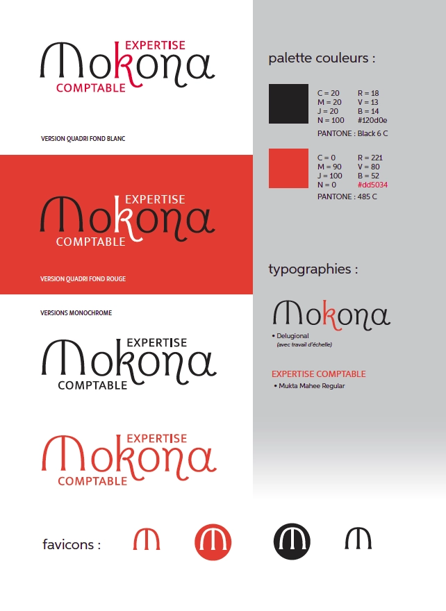 Mokona Charte Graphique logo